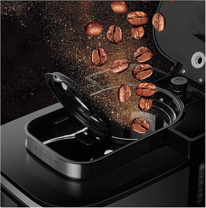 Full Automatic Drip Filter Coffee Maker and Tea Maker for Home and Office, Brew Fresh Coffee Easily with 12 Cup Capacity, Ideal for Daily Use - Image 2