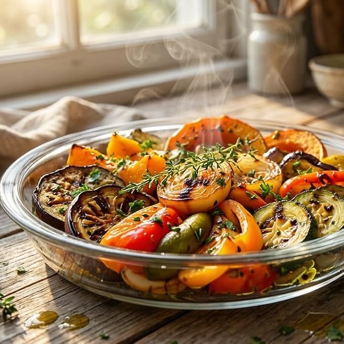 2 Packs 9 Inches Mini Glass Pie Pan | Oven & Microwave Safe, Dishwasher Safe, Lead-Free, for Quiche & Tart, Easy-Grip Handles by Unknown
