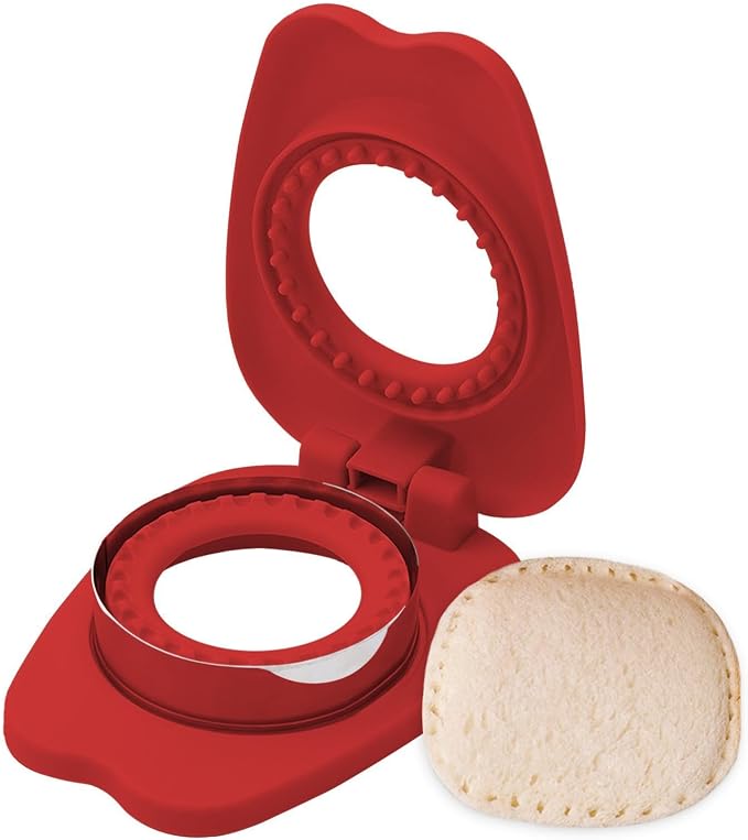 Sandwich Cutter and Sealer Cutter Sealer Sandwich Making Mold Set | Sandwich Cutting Die for Breakfast Toast Making Kids Lunch Box School Home Picnic Travel Office Lunchbox On The Go - Image 7