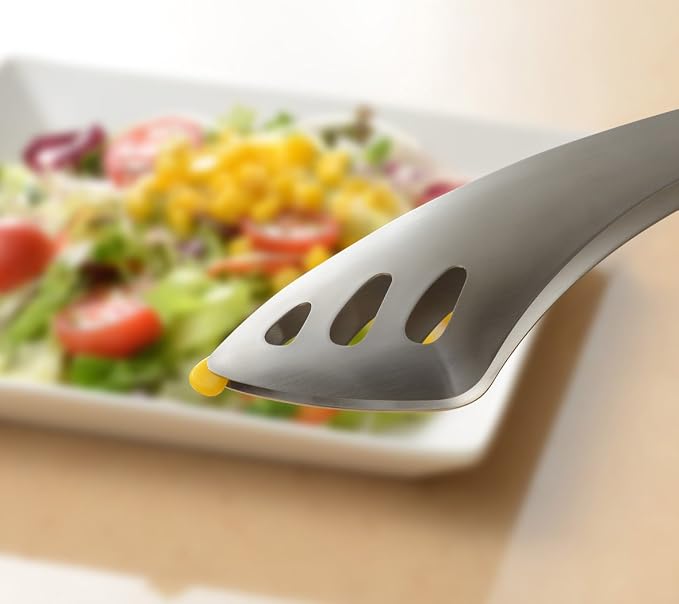 Oaks Leye LS1514 Yubisaki Server Tongs, Easy to Serve Even While Sitting, Stainless Steel, Made in Japan - Image 7