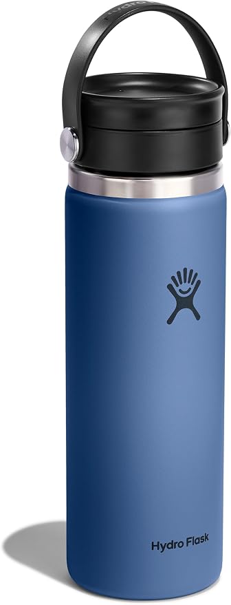 Hydro Flask Flex Sip Coffee Tumbler – Insulated Stainless Steel, Non Spill, Leak Proof Travel Cup 20 Oz Harbor Blue - Image 2