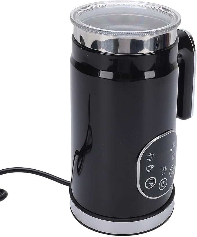 Electric Milk Frother Touch Control Adjustable Temperature Automatic Hot and Cold Milk Foam Maker