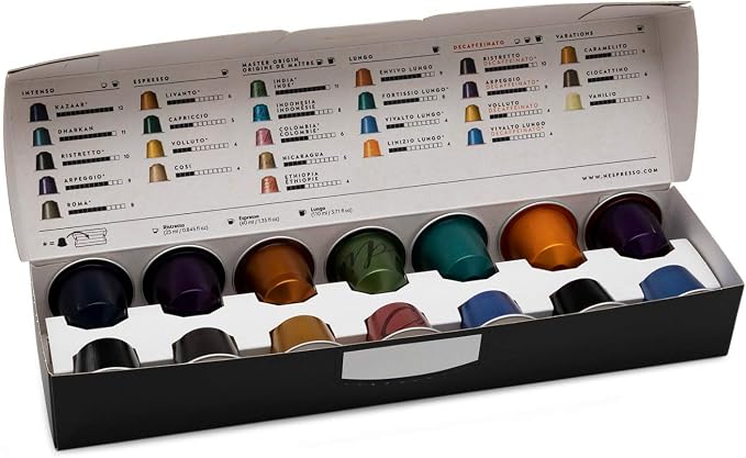 Nespresso Essenza Mini Coffee and Espresso Machine by De'Longhi, 1150 watts, 110ml, Black | Piano black compact espresso machine with 19 bar pressure, 25 second heat-up and 2 programmable cup sizes: Espresso, Lungo. - Image 6