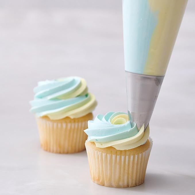 Kee Seel Ultra Disposable Pastry Bags, Piping Bag with Textured Non Slip Outer Surface, Smooth-Flow Interior, Easy Tear Perforation, Convenient Dispenser Box, 12-Inch, Clear - 72 Pack