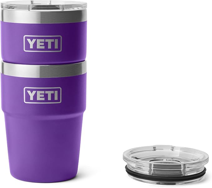 YETI Rambler 16 oz Stackable Tumbler, Vacuum Insulated, Stainless Steel with MagSlider Lid | Stackable - Image 6