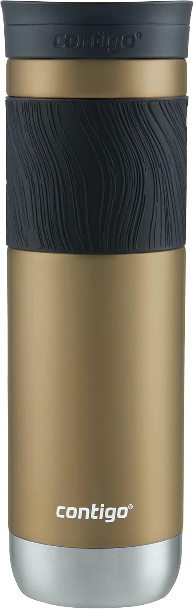 Contigo Byron 2.0 Stainless Steel Travel mug with Snapseal Lid and Grip, 24oz, Chardonnay, BPA Free and Leak Proof by Unknown