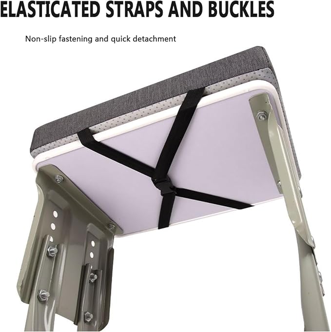 Square Cushion Set of 2 for Bar Stool 14x14/15*15/12*12 Seat With Ties - Thicked 5/8cm Dining Pads for Home Kitchen ( Color : 11# - Image 7