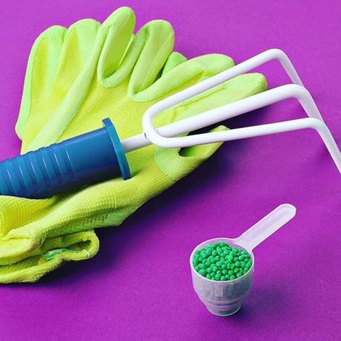 Plastic Measuring Scoop, (80 cc | 1/3 Cup | 2.7 fl oz. | 80 mL) Long Handle Spoons for Powders, Granules, Coffee, Pet Food, Baking Supplies, Protein and Other Dry Goods, BPA Free (Set of 5)