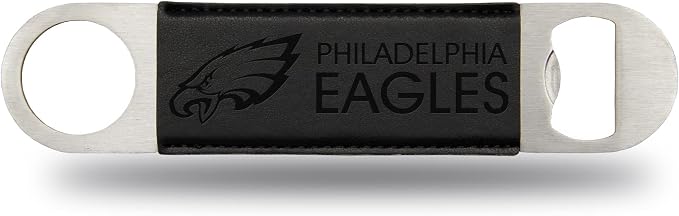 Rico Industries NFL Laser Engraved Bar Blade Faux Leather Laser Engraved Bar Blade - Great Beverage Accessory for Game Day by RicoIndustries