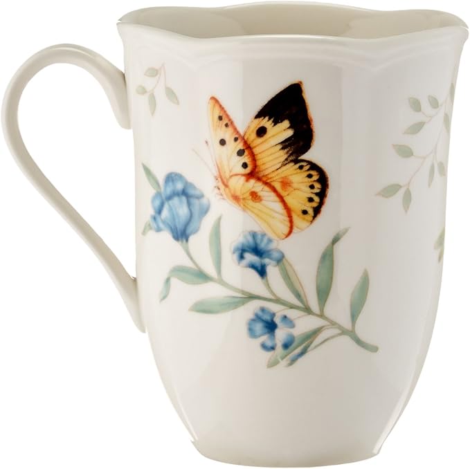 Lenox Dinnerware Set, Butterfly Meadow 18-Piece Set, Service For 6, White Porcelain, Butterfly And Flower Designs, Plates And Bowls Sets, Dishwasher Safe, Home & Kitchen (Assorted, 18 Pieces) - Image 28