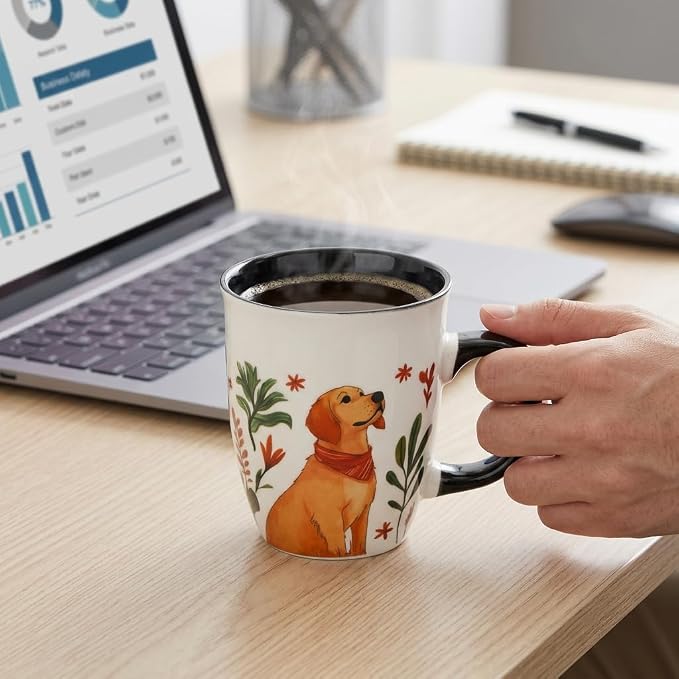 Dog Mug - 16oz Heat Changing Coffee Mugs, Funny Ceramic Coffee Mug for Home, Gifts for Dog lovers Mother's Day & Christmas - Image 6