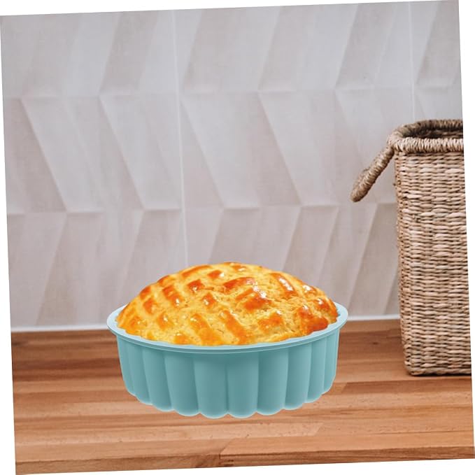 2pcs Round Silicone Cake Molds for Baking Heat Resistant up to Nonstick for Cheese Cakes - Image 6