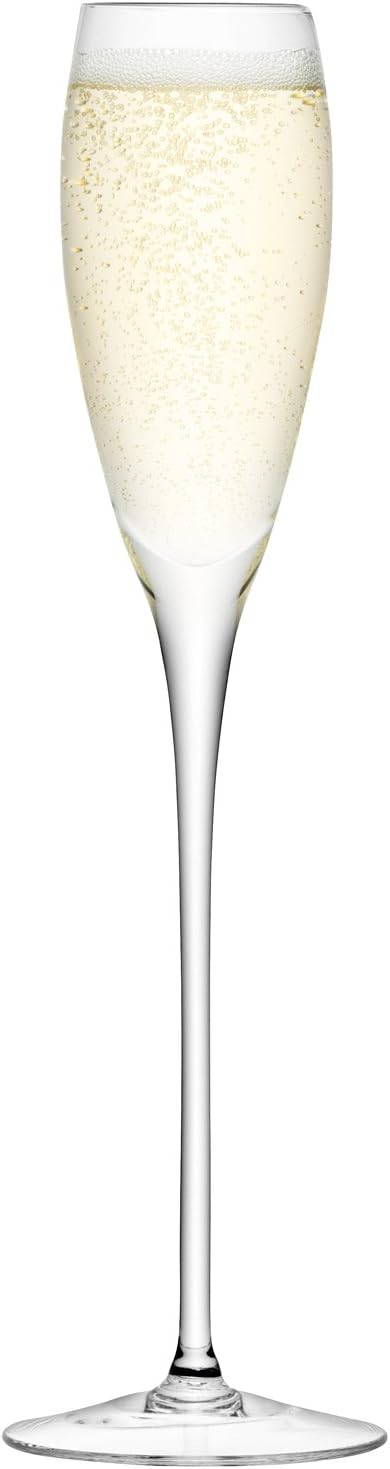LSA International Wine Champagne Flute (4 Pack), 5.4 fl. oz., Clear - Image 2