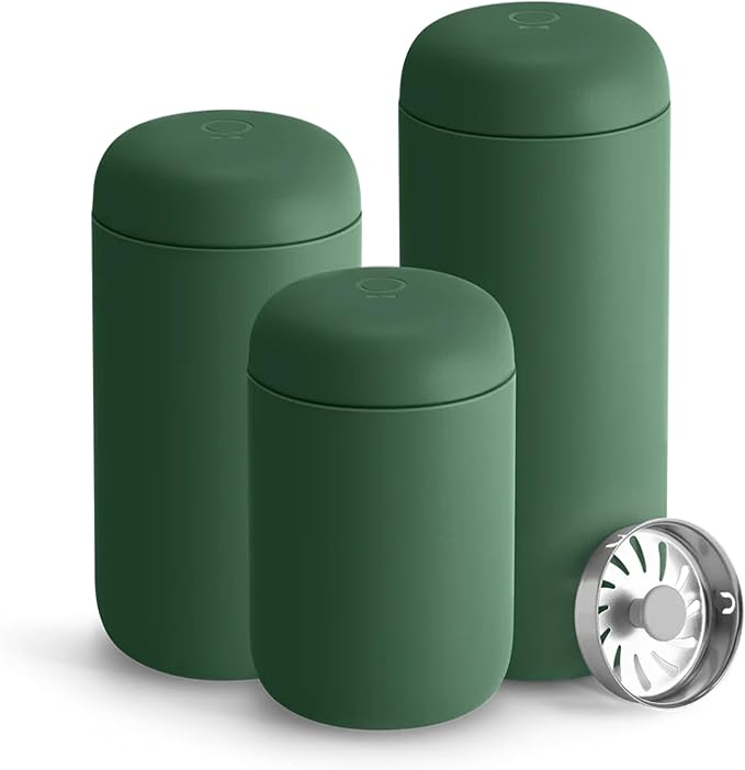 Fellow Carter Move Ceramic Lined Travel Coffee Mug 16 oz - Leak-Proof Lid | No Metallic Taste, Dishwasher Safe, Hot 12Hr Cold 24Hr, Stainless Steel Tumbler, BPA-Free, Fits Cup Holders, Cargo Green - Image 5