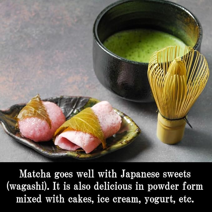 zencha - Japan Kyoto Organic Green Tea Matcha Powder - brilliant dark green - 100% naturally ceremonial grade - zen tea - (1.76 Ounce)
