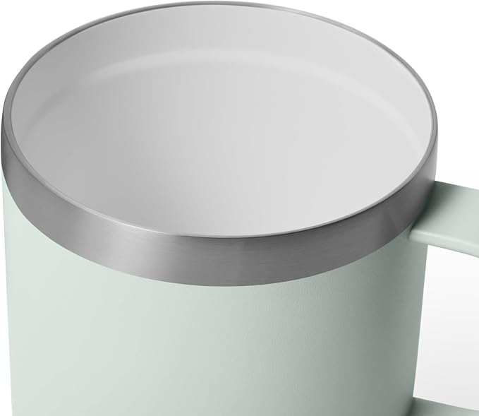 YETI Rambler 14 oz Ceramic Lined Stackable Mug, Vacuum Insulated, Stainless Steel with MagSlider Lid, Ridgeline - Image 5