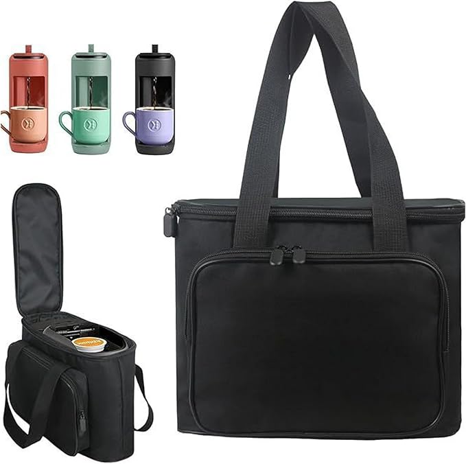 And Shockproof Portable Cover for Single Serve Coffee Machines Featuring Thick Cushioning and Sturdy Structure Accessory Storage by Unknown