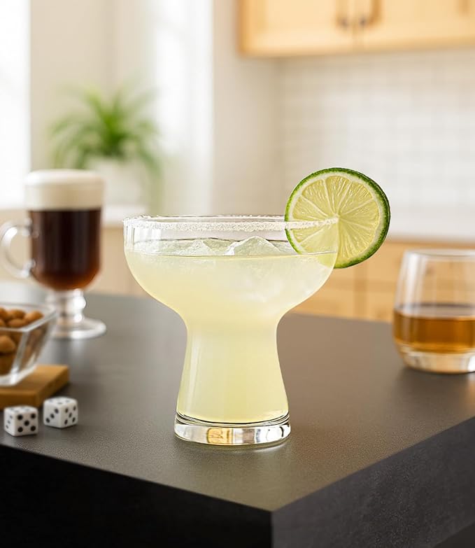 Martini Glasses Set of 2, 14oz Coupe Cocktail Glasses for Margarita | Manhattan, Cosmopolitan, Espresso, Home Bar, Evening Parties, Birthdays, Housewarming Gift - Image 7