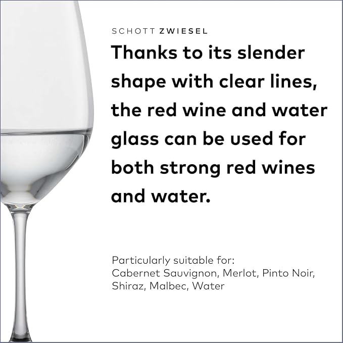 SCHOTT ZWIESEL Forté All Purpose Glass 15 Ounce (Set of 6), Drinking Glasses for Water, Beverages and Mixed Drinks, Dishwasher-Safe Tritan Crystal Glasses, Made in Germany - Image 5