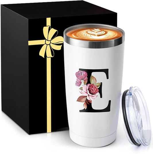 20 Oz Insulated Coffee Cup with Lid Car Tumbler Travel Mug Best Female Friend Happy Birthday Women Bff Stuff Bestie Soul Gifts Sister Ever Long Distance Personalized Unique Cute Christmas Xmas Present by MNZZ