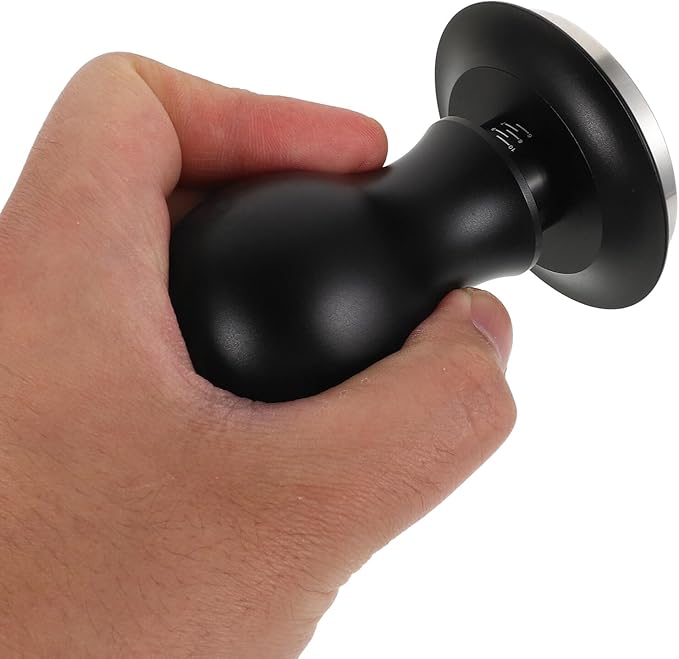 Adjustable Espresso Coffee Tamper with Built Spring for Even Coffee Ground Distribution Reusable Metal Pressing Tool for Consistent Extraction Espresso Machines