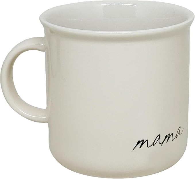 Sweet Water Decor Mama Campfire Mugs - 11oz Cute Coffee Mugs for Hot & Cold Drinks - Dishwasher & Microwave Safe - Ceramic Travel Mug - Ideal Tea and Espresso Mug by SweetWaterDecor