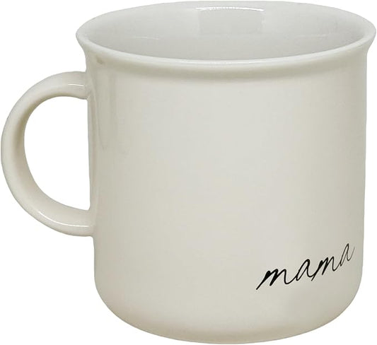 Sweet Water Decor Mama Campfire Mugs - 11oz Cute Coffee Mugs for Hot & Cold Drinks - Dishwasher & Microwave Safe - Ceramic Travel Mug - Ideal Tea and Espresso Mug by SweetWaterDecor