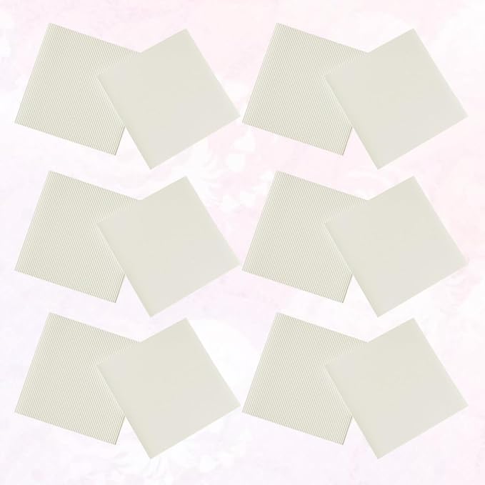 Hemobllo 100 Sheets Inch White Corrugated Paper Pizza Mats Oil-proof Paper Pads for Baking Bread and Cake Suitable for Kitchen and Restaurant Use, 100 Sheets Pack - Image 9