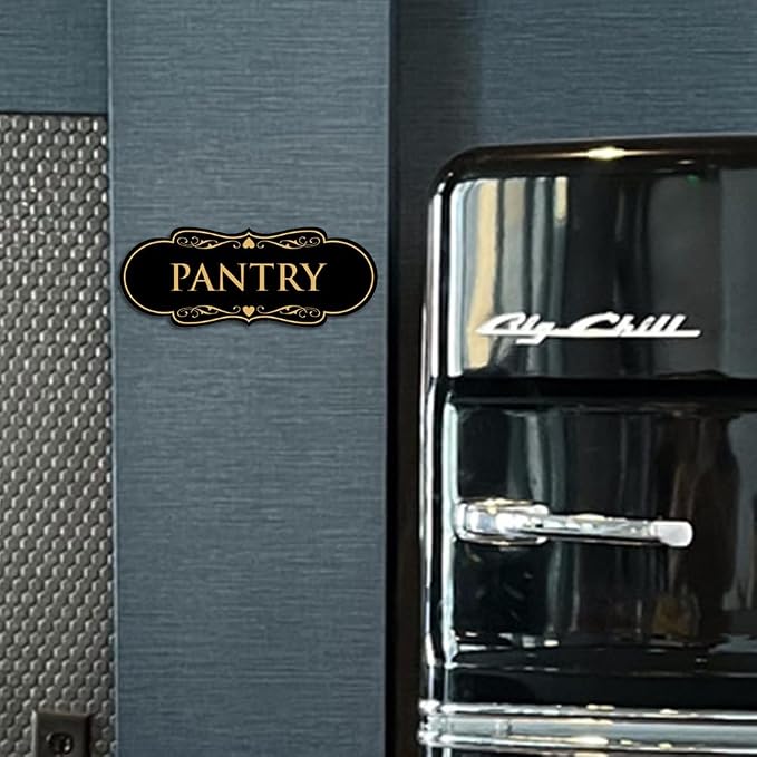 Designer Pantry Sign (Blue) - Medium (10 Pack) - Image 7