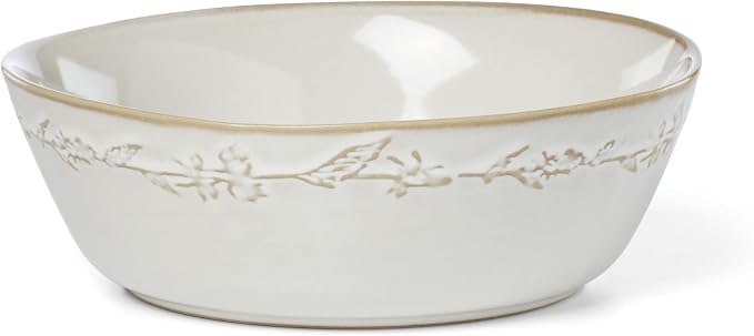 Lenox Homespun Stoneware 16-Piece Dinnerware Set for 4 | dishwasher safe, microwave safe | plates and bowls sets for kitchen and dining | 10.51 inch plate, dish set - Image 4