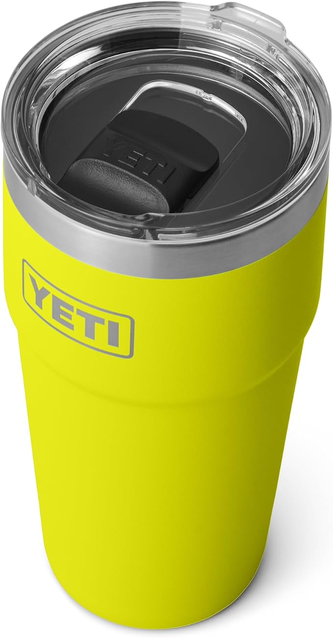 YETI Rambler 20 oz Stackable Tumbler, Stainless Steel, Vacuum Insulated with MagSlider Lid - Image 3