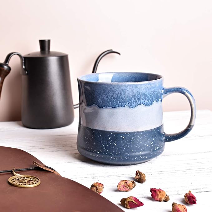 PCS 21 Oz Bosmarlin Large Stoneware Coffee Mug - Image 4