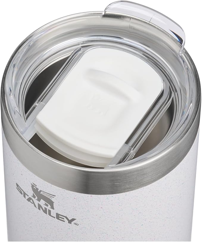 STANLEY Everyday Camp Cup 12 oz | Drink Through Lid | Cup for Coffee, Tea and Drinks | Insulated Stainless Steel | BPA-Free | Frost Sprinkle - Image 2