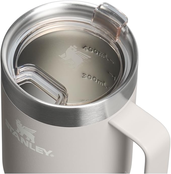 STANLEY The Everyday Suburban Mug | 16 oz | Drink Through Lid | Cup for Coffee, Tea and Drinks | Insulated Stainless Steel Coffee Mug | BPA-Free | Ash - Image 2