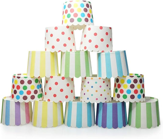 Large Paper Cake Baking Cup Cupcake Muffin Cases diameter 6cm,Set of 500 by Gabkey