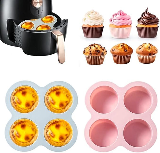 2Pcs Molds Silicone for Chocolate,8 Cavities Cylindrical Holiday Chocolate Molds, Pink and Grey Chocolate Candy Molds for Cake Soap Pudding Jelly Making