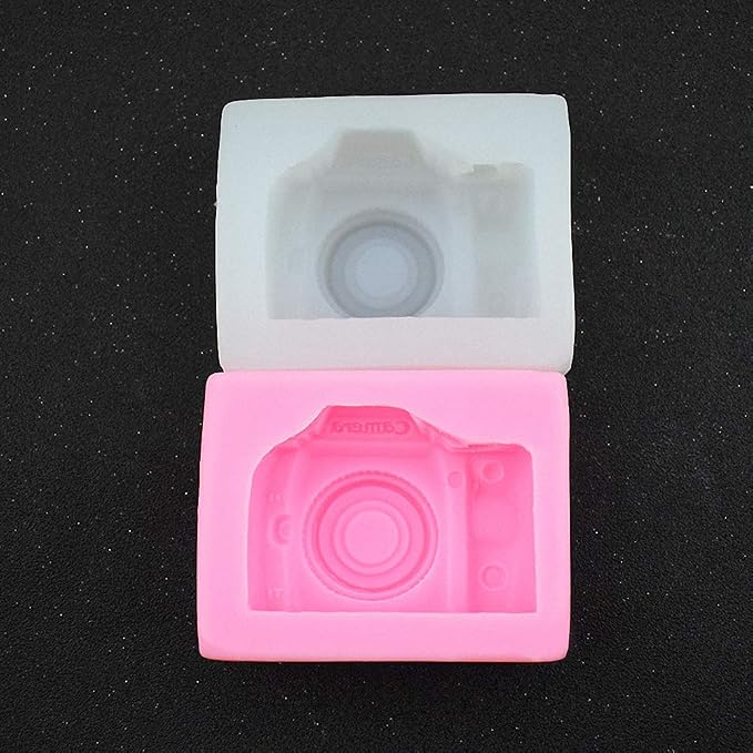 3D Camera Silicone Chocolate Candy Mold Cake Decorating Tools DIY Mini Soap Mold - Image 4