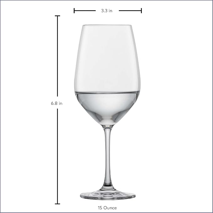 SCHOTT ZWIESEL Forté All Purpose Glass 15 Ounce (Set of 6), Drinking Glasses for Water, Beverages and Mixed Drinks, Dishwasher-Safe Tritan Crystal Glasses, Made in Germany - Image 8
