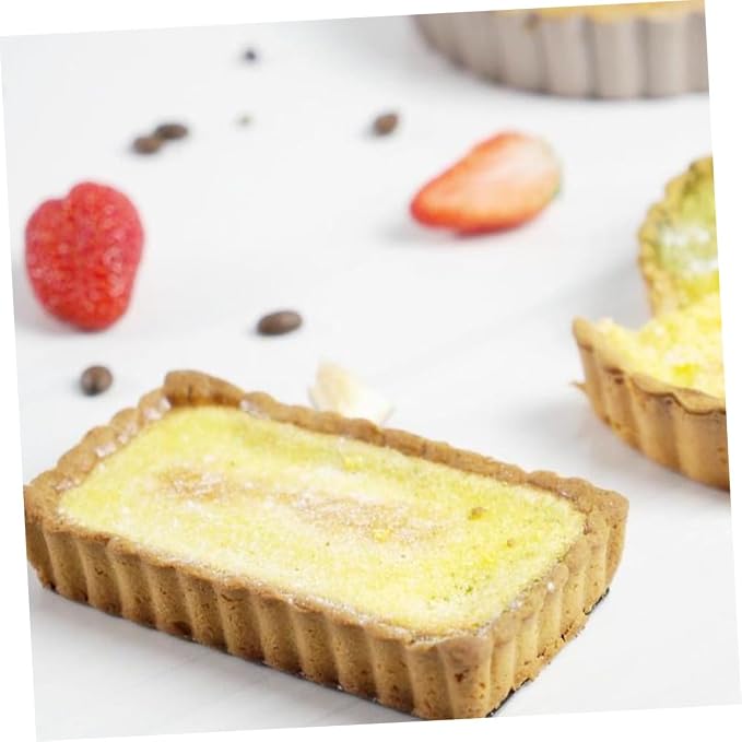 Garneck 6pcs Non-stick Baking Pan Tart Pans Molds for Cakes Tarts and Pizza Unique Coating for Easy Release and Cleanup - Image 8