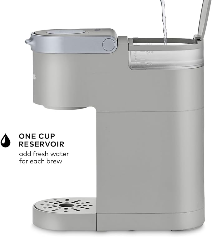 Keurig K-Mini Single Serve K-Cup Pod Coffee Maker, 6 to 12oz Brew size, with Cord Storage, Perfect for Small Spaces, Studio Gray - Image 5