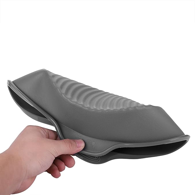 Silicone Cake Mold Round Shape Baking Pan for Oven and Microwave Food Grade Silicone Material in Green Pink Gray Blue 9 Inch Size (Gray) - Image 4