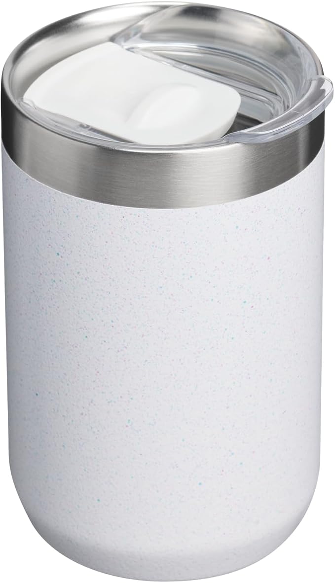 STANLEY Everyday Camp Cup 12 oz | Drink Through Lid | Cup for Coffee, Tea and Drinks | Insulated Stainless Steel | BPA-Free | Frost Sprinkle - Image 3