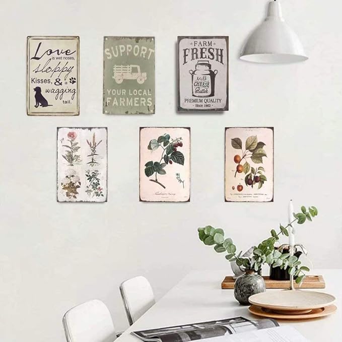 Grocery Decor, Dry Goods Sign, Pantry Decor, Pantry Sign, Grocery Arrow Sign, Metal Kitchen Decor, Dry Goods Decor, Quality Metal Dry Goods 8x12 Inches,Fun Kitchen Decor, Funny Bar Signs, Vintage Kitchen Signs - Image 5