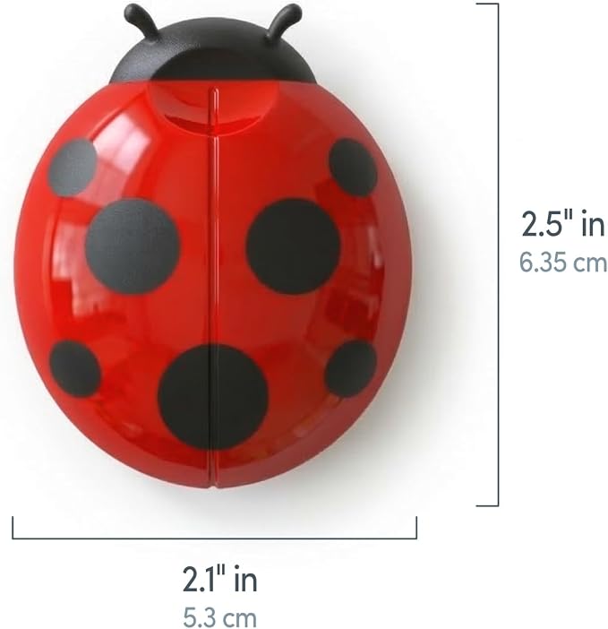 Genuine Fred BAG LADIES, Ladybug Bag Clips, Set of 4, Cute and Durable Food Storage Clips, Keeps Food Fresh, Fun Kitchen Accessories and Great Gift for Ladybug Lovers - Image 7