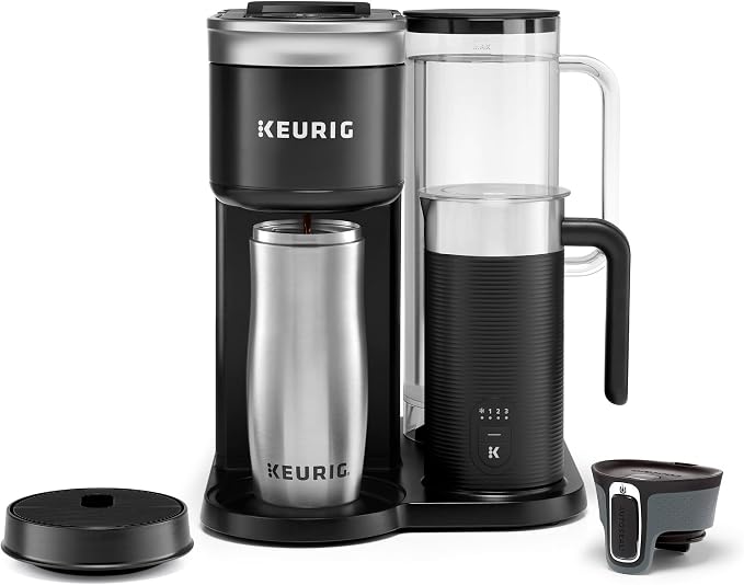Keurig K-Café SMART Single Serve Coffee Maker with WiFi Compatibility, Latte and Cappuccino Machine with Built-In Frother, 6 Brew Sizes, Black | WiFi Compatibility, Latte, Cappuccino Machine with Built-In Frother, 6 Brew Sizes - Image 24