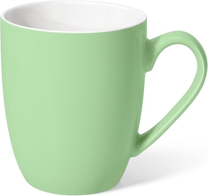 Urbanstrive 16 oz Large Coffee Mug with Handle Tea Cup Novelty Coffee Cup for Men Women Office Work, Mint Green by Urbanstrive