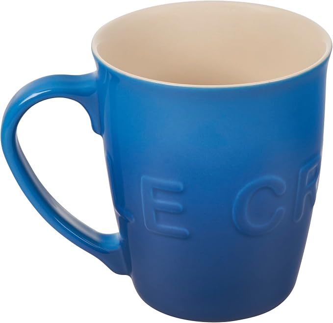 Le Creuset Stoneware Extra-Large Logo Coffee Mug, 20oz., Marseille by Unknown
