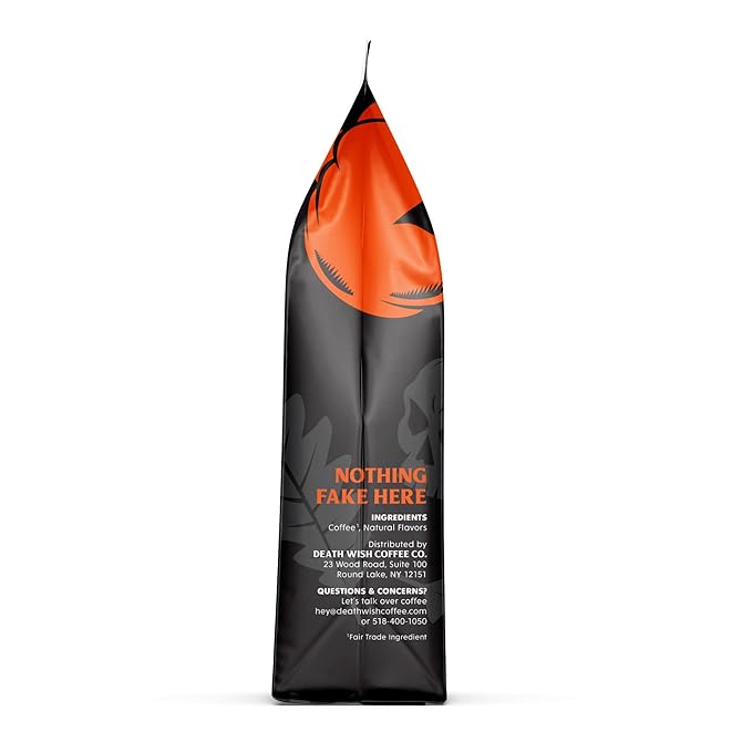 Death Wish Coffee - Ground Pumpkin Coffee (18 Ounce)
