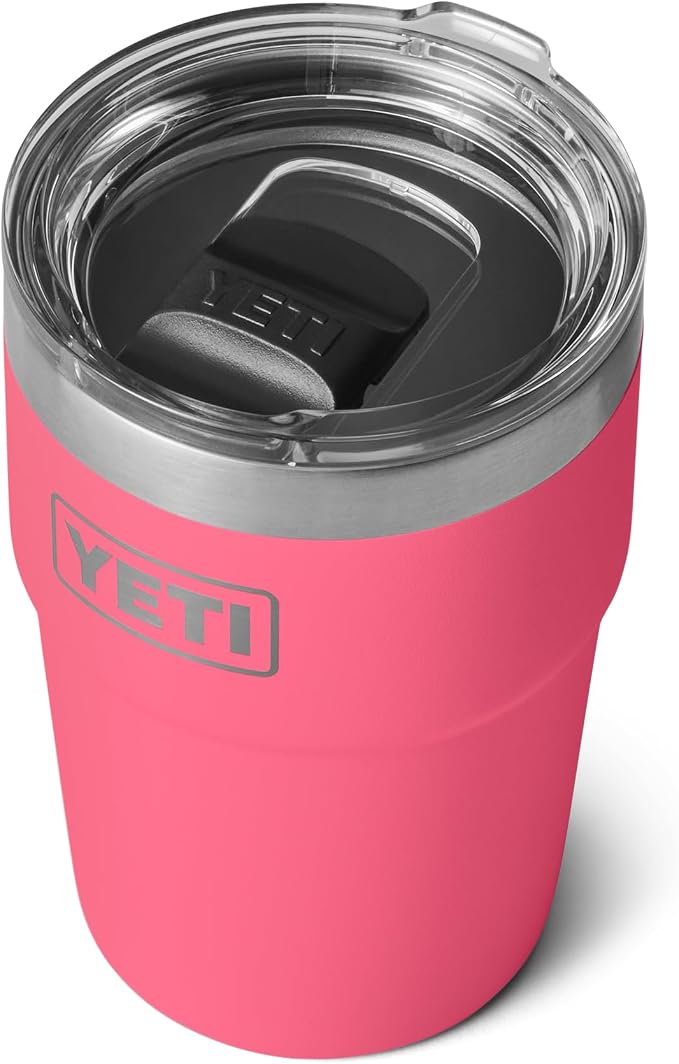 YETI Rambler 16 oz Stackable Tumbler, Vacuum Insulated, Stainless Steel with MagSlider Lid | Stackable - Image 3