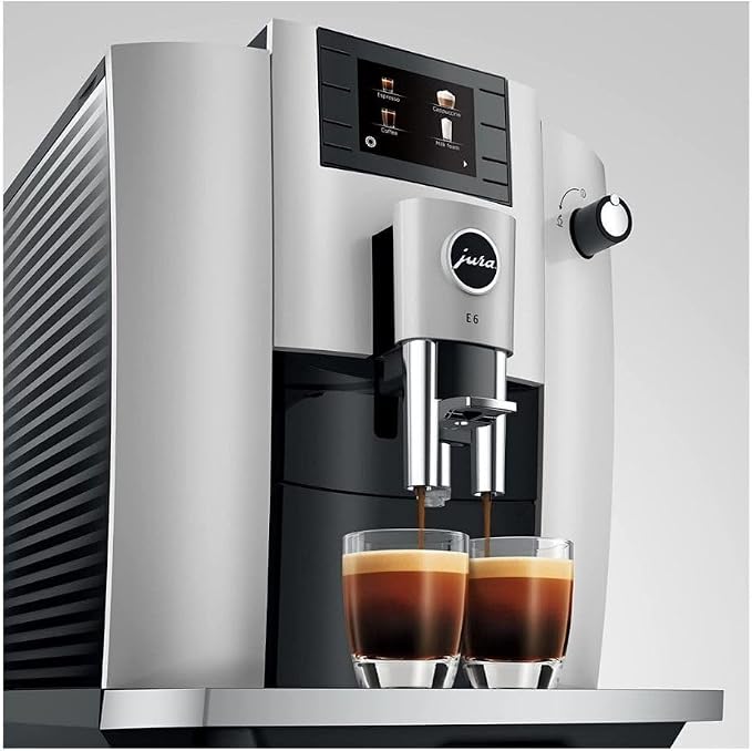 Jura E6 Platinum 15465 | Hot water on demand, A professional aroma grinder Comes in a finish - Image 4